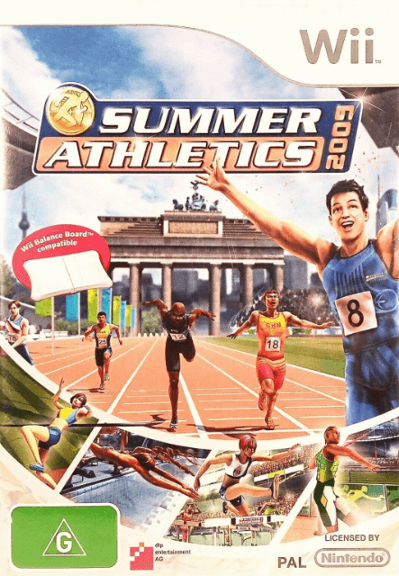 Summer Athletics 2009 box art for Wii